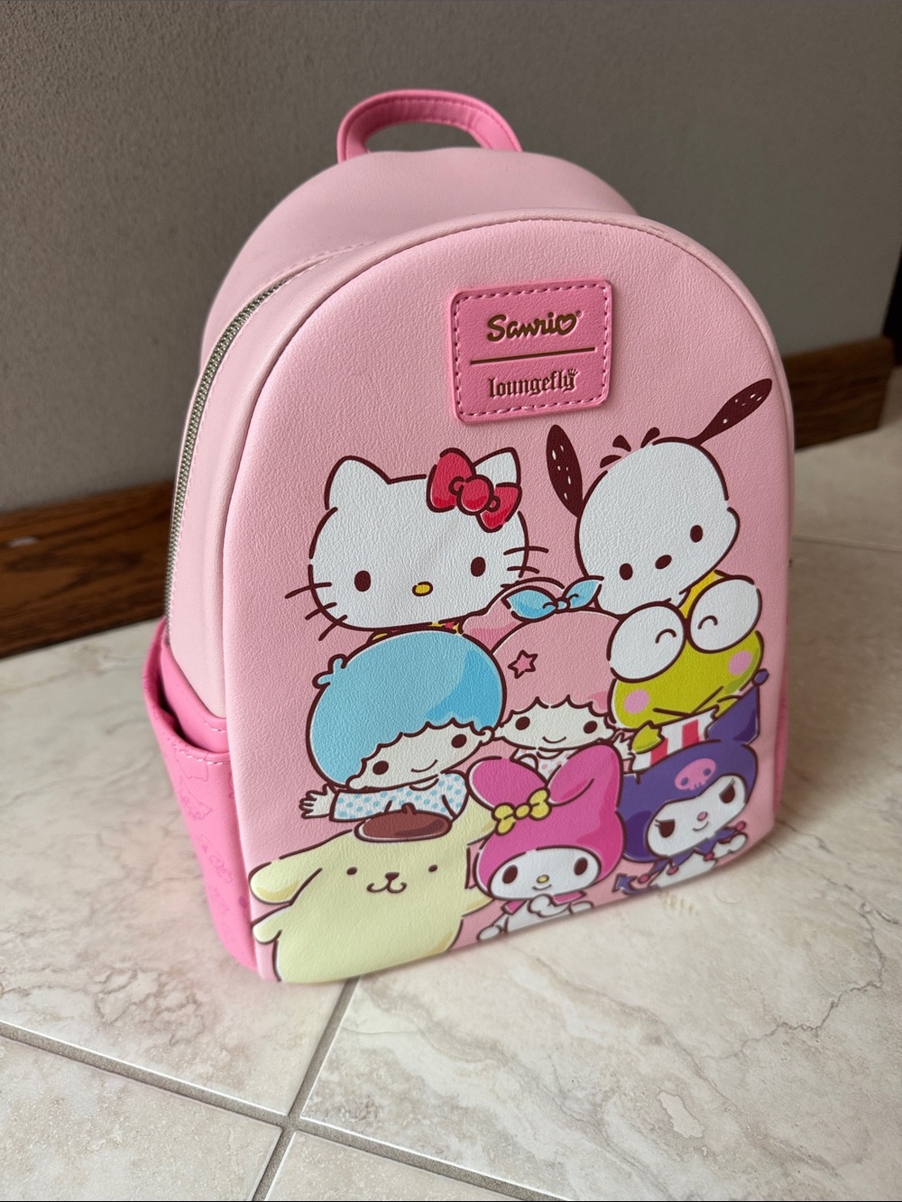 Loungefly Pink Hello Kitty & Friends Kids Backpack NWOT
